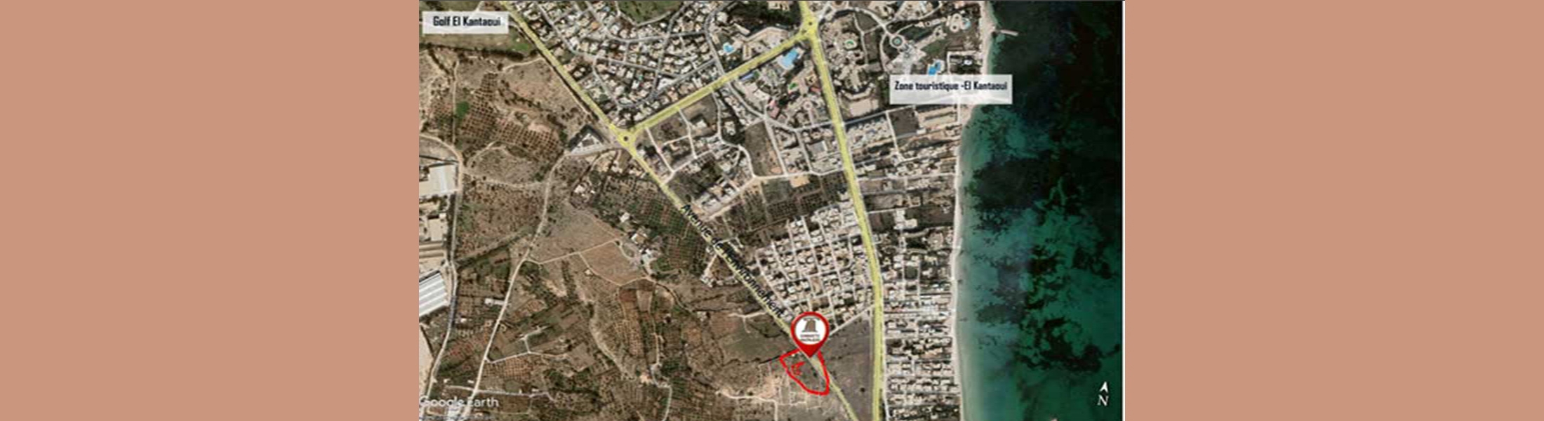 TERRAIN JASMIN Rue de L’environnement Hammam Sousse-AO01/2024 